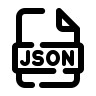 CSV ↔ JSON icon